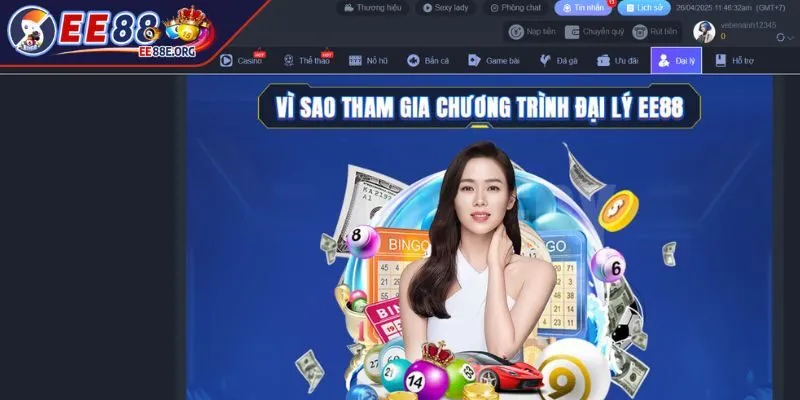 Trở thành đại lý EE88 mở cánh cửa thu nhập không giới hạn