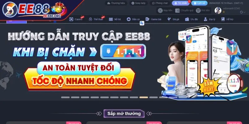 Vượt rào chặn Link vào EE88 các tuyệt chiêu truy cập an toàn