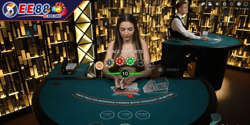 Live Casino EE88 Poker nơi kỹ năng và tâm lý quyết định